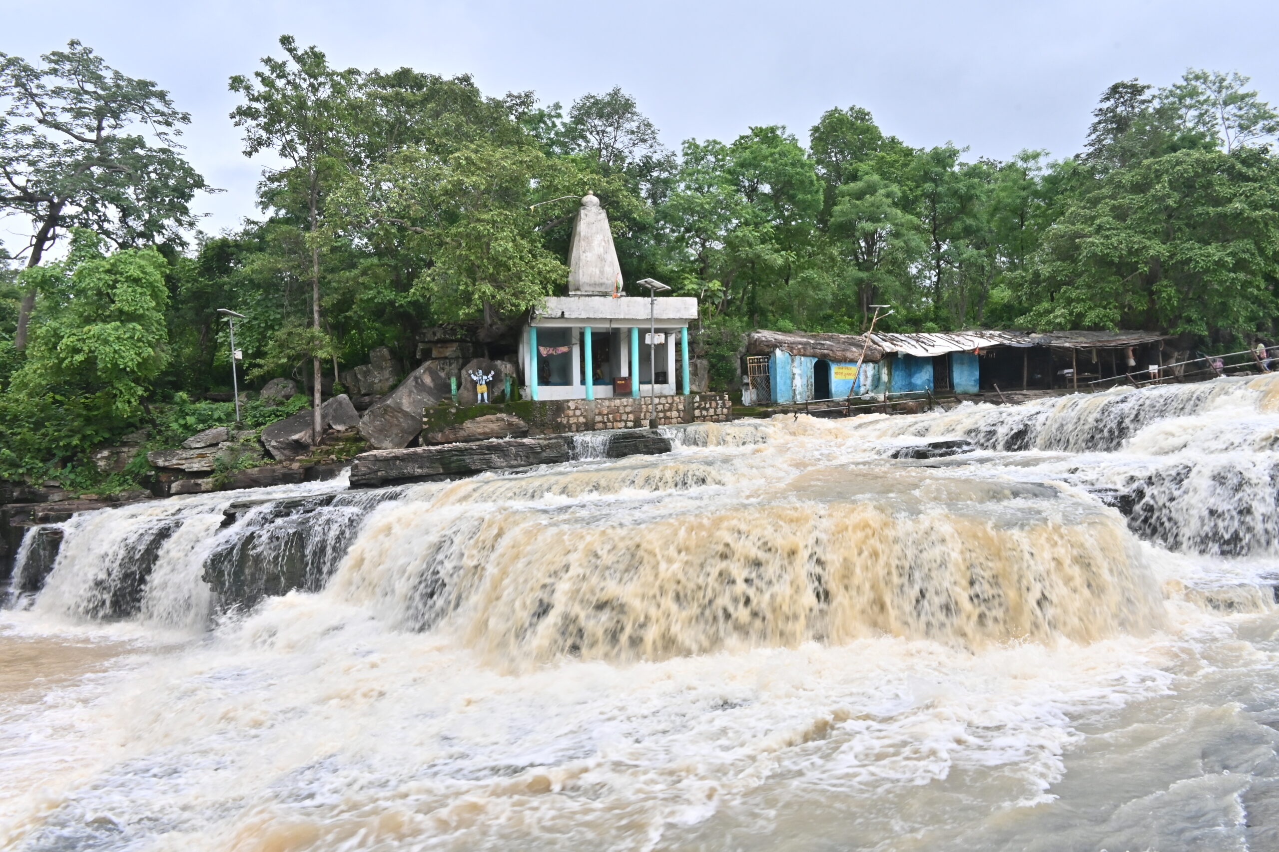 Narhara waterfall in dhamatri